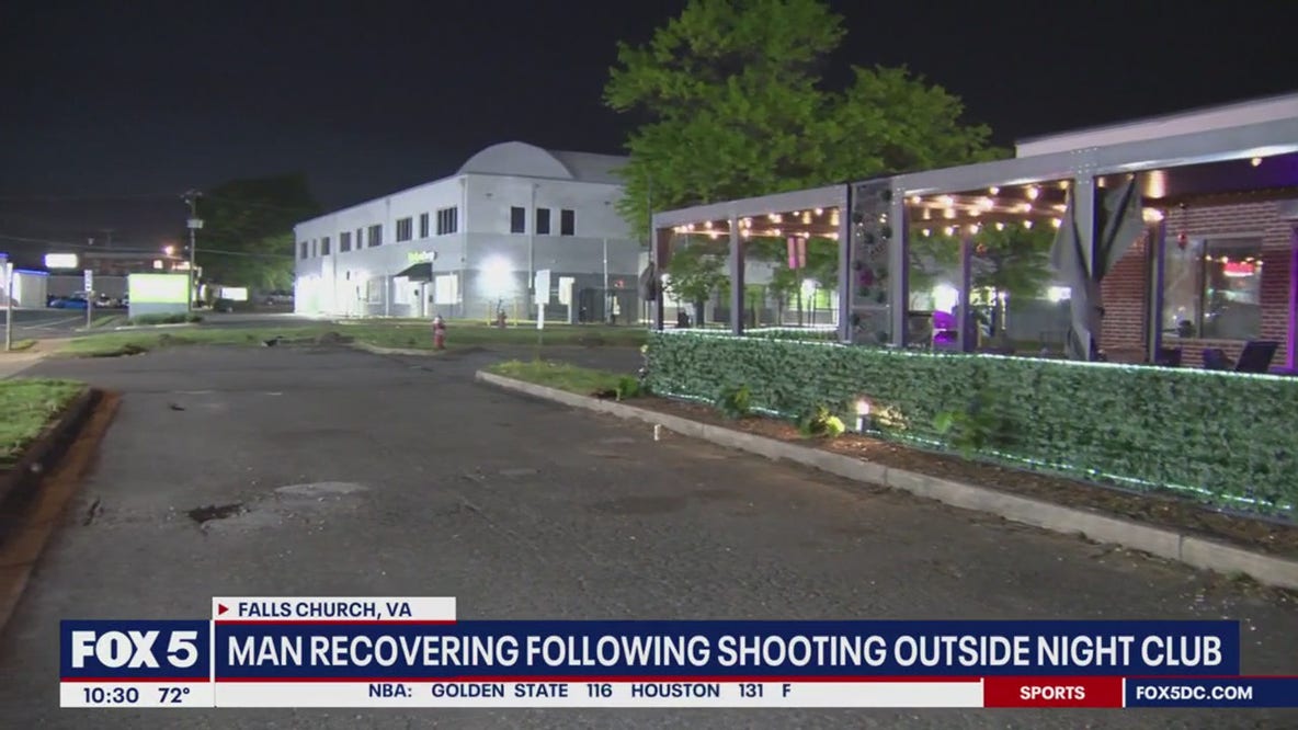 Man recovering after being shot outside Fairfax County nightclub